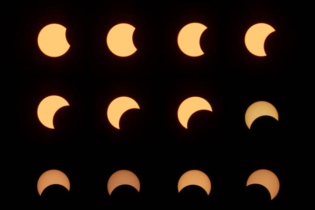 istock 2019-12-26 Lampang, Thailand : partial eclipse, lunar and solar eclipses are visible in Lampang, Thailand 1195982951