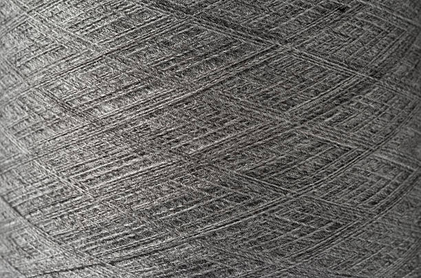 istock close up of a grey yarn 119598517