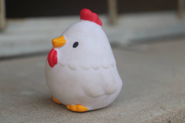 istock chicken animated cartoon character 1195987721