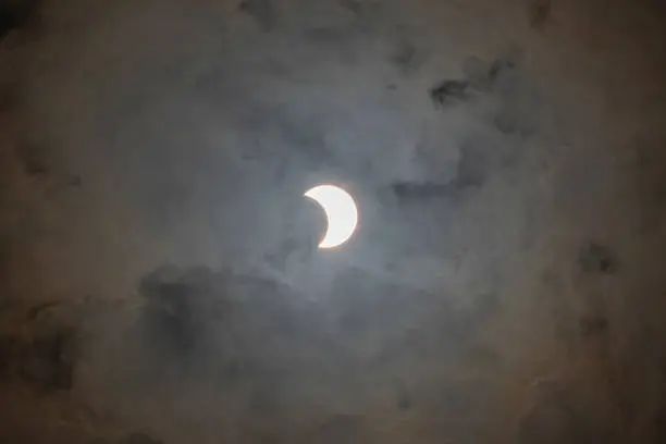 Photo of Solar Eclipse on 26 December 2019 in Bangkok Thailand