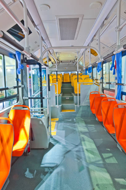istock Interior scenes of electric buses 1196002777