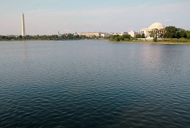 istock Tidal Basin, Jefferson Memorial and Washington Monument 119600459
