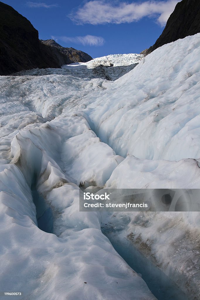 Glacier Crevasse - Photo de Abrupt libre de droits