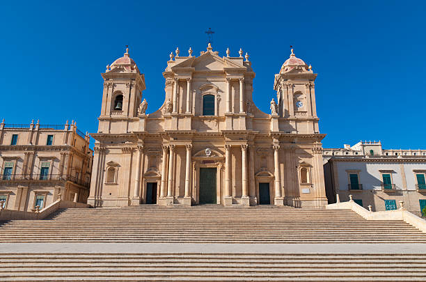 Cathedral of Noto stock photo