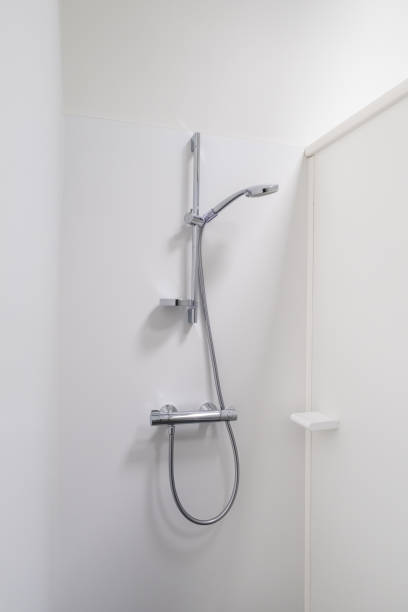 istock shower faucet with main sprayer 1196013107