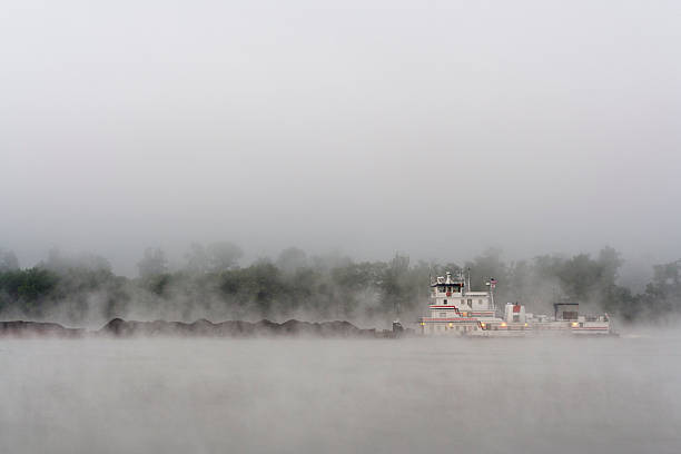 istock Foggy Trip on the River 119601387