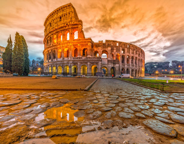 istock The Coliseum, Rome, Italy 1196016402