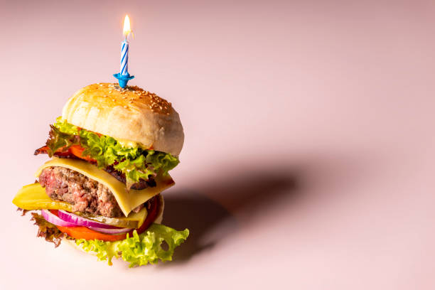 istock closeup of a single cheeseburger 1196019145