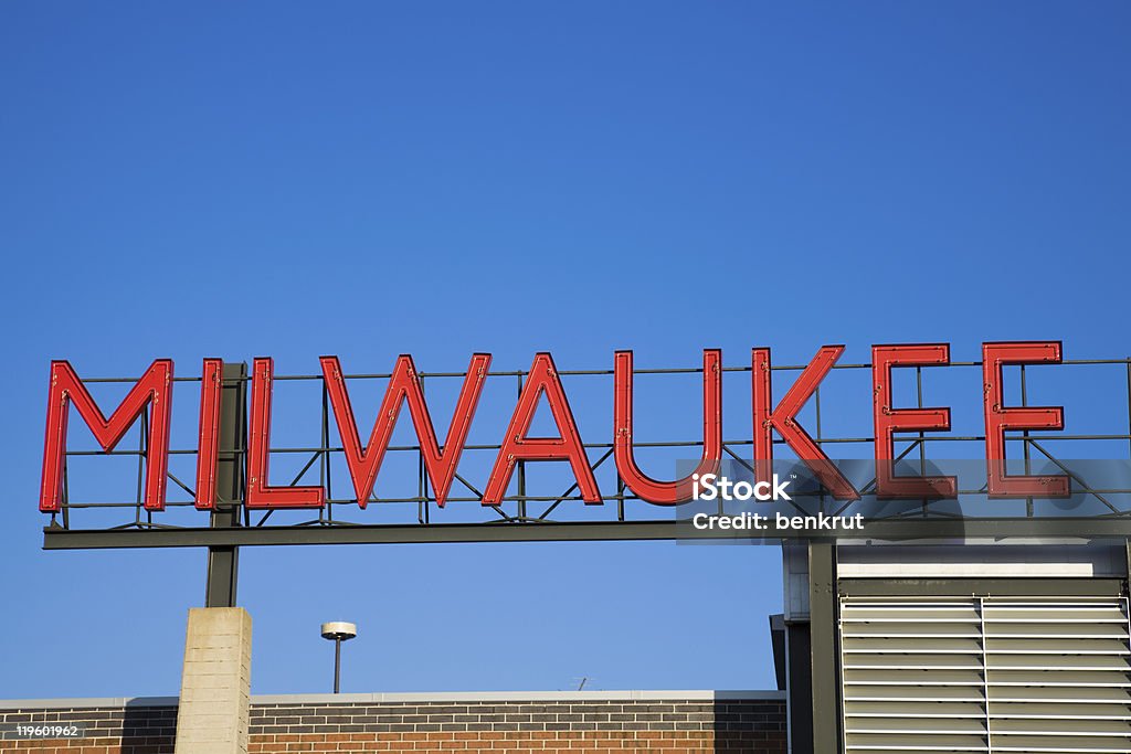 Milwaukee sign  Milwaukee - Wisconsin Stock Photo