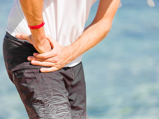 istock Pain in right hip 1196019982