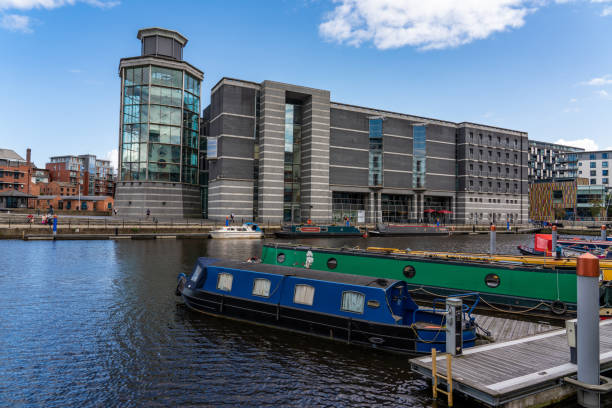 view of the royal armouries museum - leeds england museum famous place yorkshire imagens e fotografias de stock