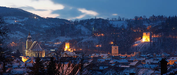istock Old city view, Brasov, Romania 119603003