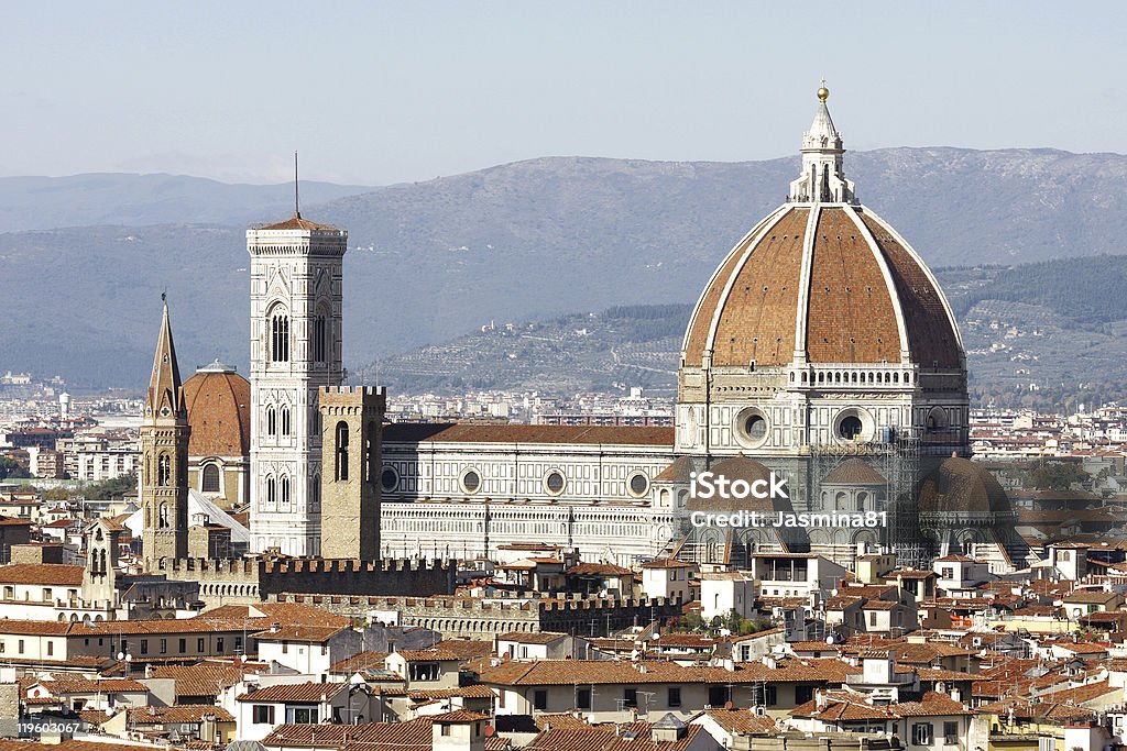 The Duomo  Architectural Dome Stock Photo