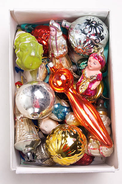istock box with antiquarian new year's toys 119603232