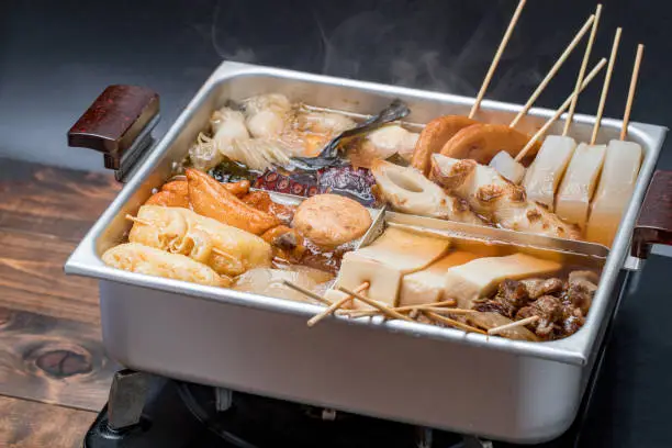 Oden, Fishcake and vegetable stew