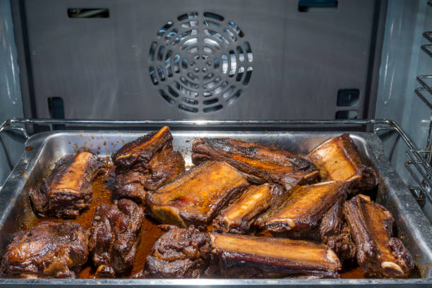 istock Moose spareribs the oven ready to eat. 1196035875