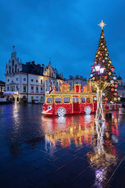 istock Rainy Christmas in Rzeszow 1196040294