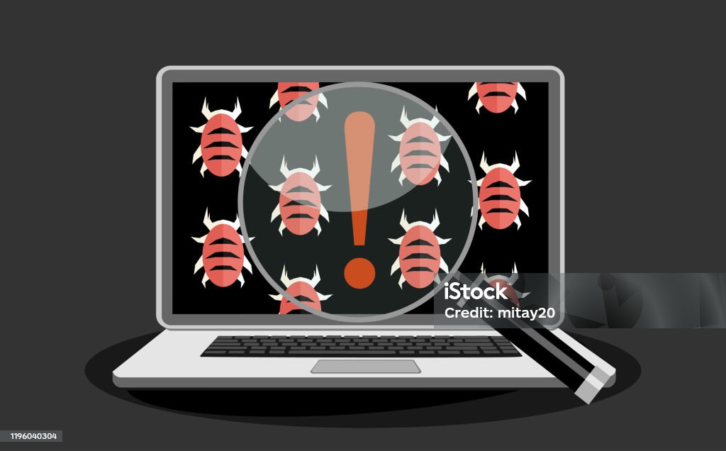Harmful Virus Computer System Error Caused By Virus Attack Cyber Attack ...