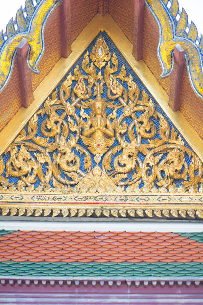 istock Details front of building in Wat Phra Kaeo 1196045165