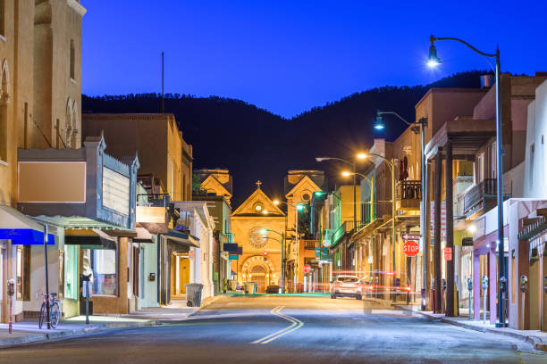 istock Santa Fe, New Mexico, USA Downtown 1196045271