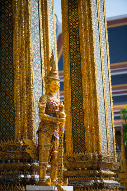 istock Ancient giant sculpture in Wat Phra Kaeo 1196045275