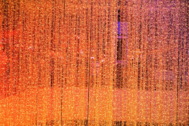 istock Abstract bokeh street night light background 1196046582