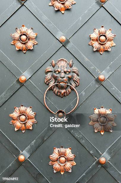 Detail Of An Iron Door Stock Photo - Download Image Now - Abstract, Ancient, Antique