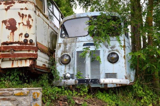 istock old destroyed and obsolete truck 1196050123
