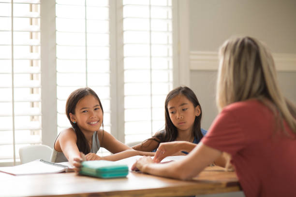 istock Mother Reading To Her Daughters 1196051960