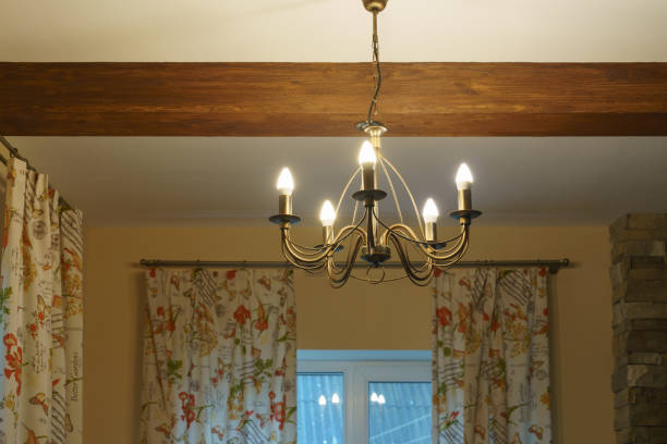 Interior of russian country house