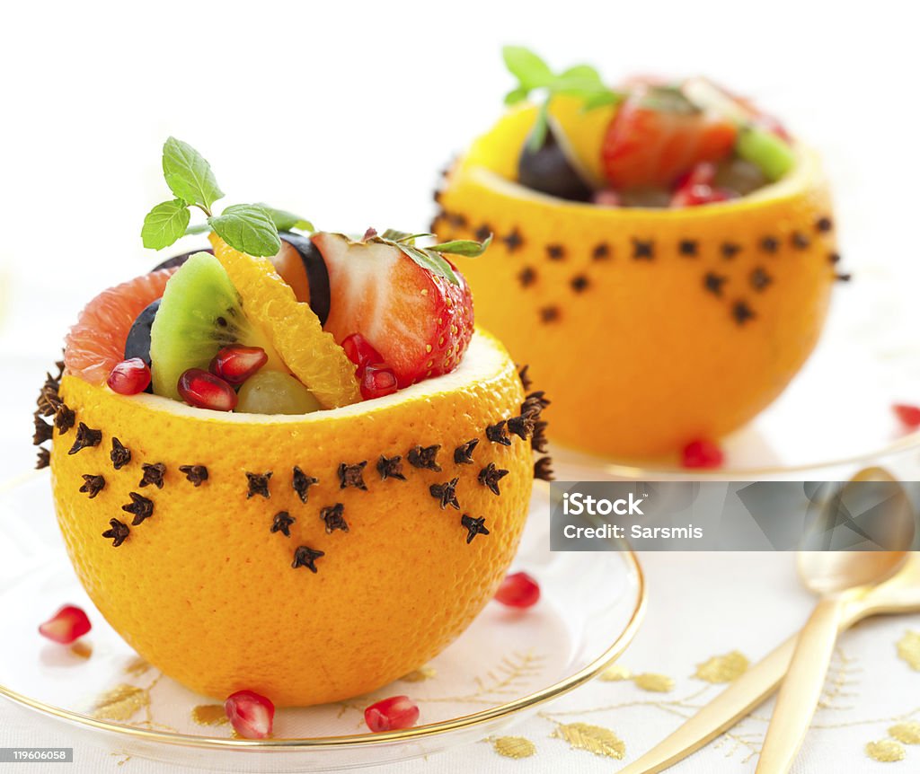 Fruit dessert  Appetizer Stock Photo