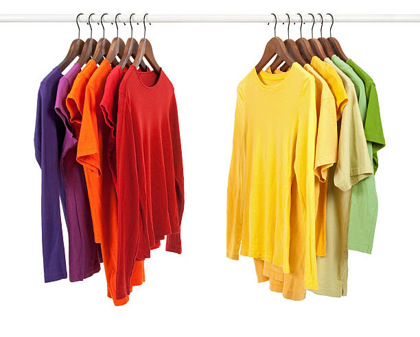 istock Choice of clothes, different colors 119606196