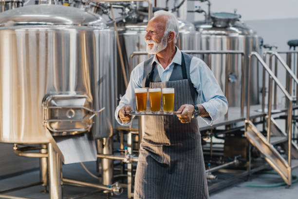 istock Senior men holding craft beer 1196062794