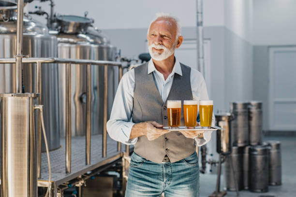 istock Senior men holding craft beer 1196062808