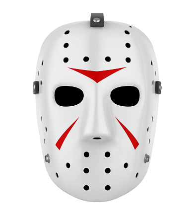 Máscara de Hockey Aislada photo