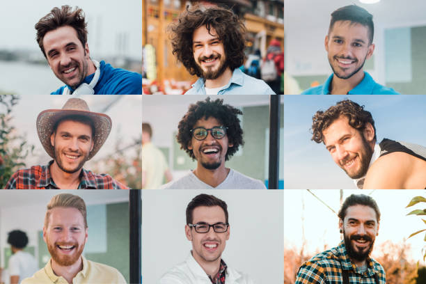 istock Portraits of handsome young men 1196068097