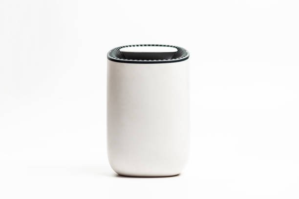 istock close up of portable dehumidifier device isolated 1196070816