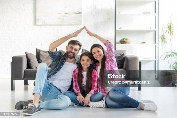 Concept Of Housing For Family Stock Photo - Download Image Now - Family, Happiness, House