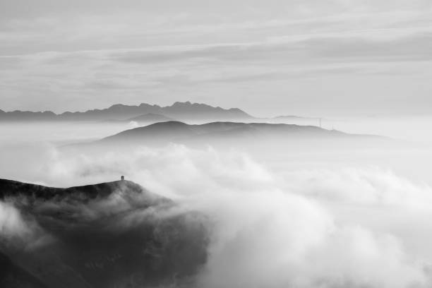 istock Mountain landscape. Mount Grappa panorama, Italian alps 1196077225