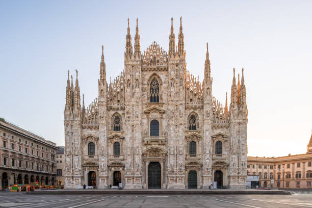 istock Milan Cathedral at Sunrise 1196078337