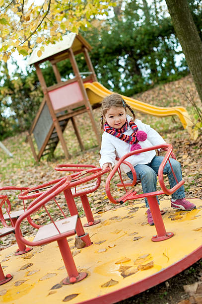 istock Little Girl at the playground 119607919