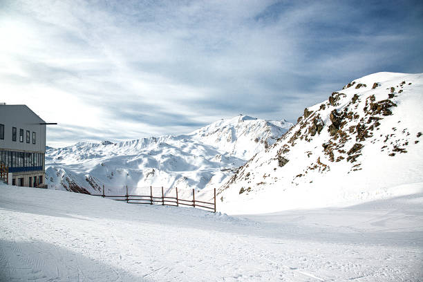 istock Winter in the Alps mountains, Ischgl Austria. 1196080226