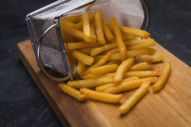 istock Home made french fries 1196082199