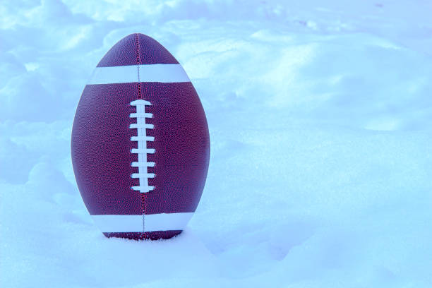istock American football on Snow during winter 1196084013