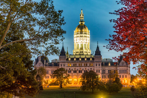istock Connecticut State Capitol in Hartford, USA 1196089086