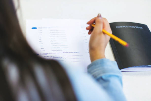 istock Generation Z Multi Ethnic High School Student Group in a classroom 1196101446
