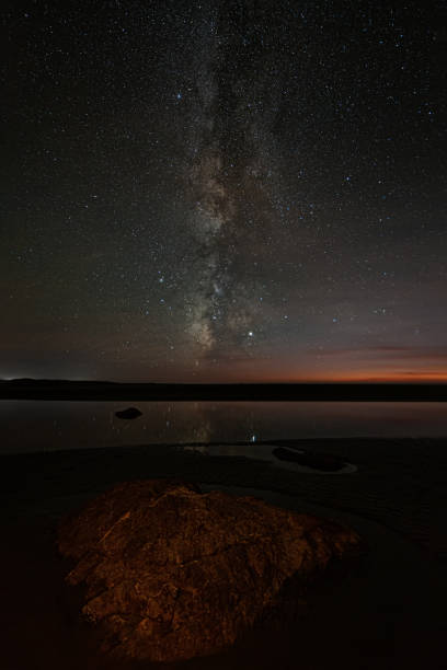 istock The Night Sky at a Northern California Beach 1196103642