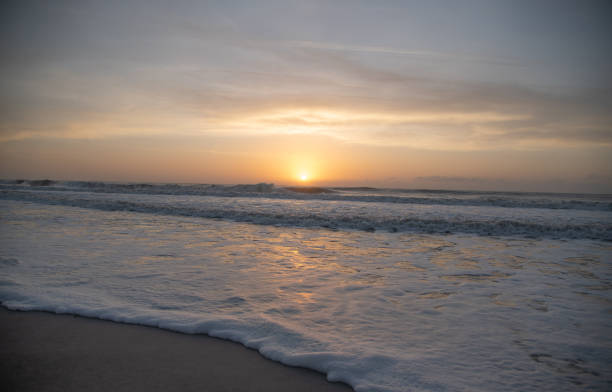 istock Sunrise on Christmas Day on Topsail Beach NC 1196106703