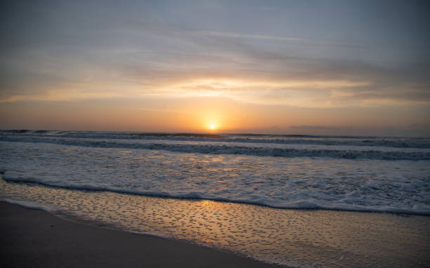 istock Sunrise on Christmas Day on Topsail Beach NC 1196106717
