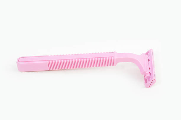 Pink disposable razor  körperpflege stock pictures, royalty-free photos & images